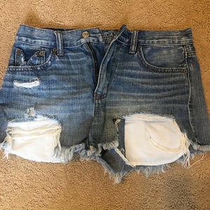 American Eagle Hi-Rise Festival Shorts